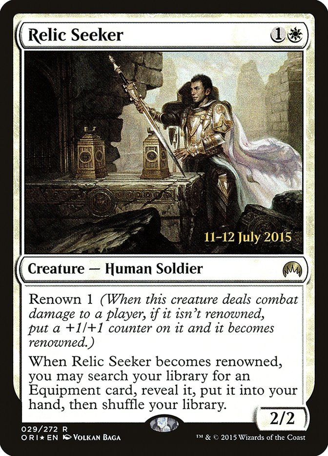 Relic Seeker [Magic Origins Prerelease Promos] | Tables and Towers