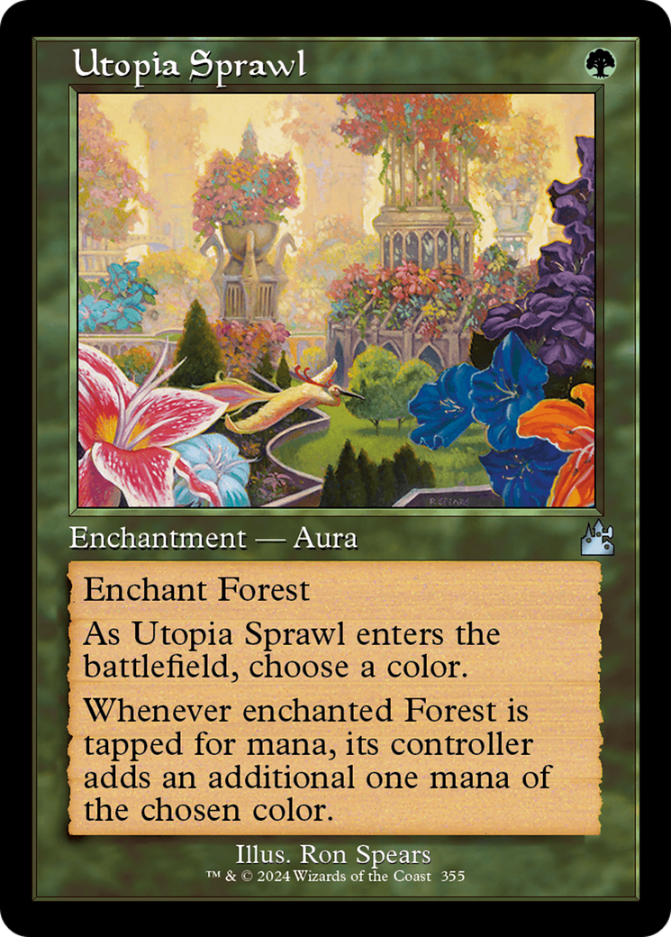 Utopia Sprawl (Retro Frame) [Ravnica Remastered] | Tables and Towers