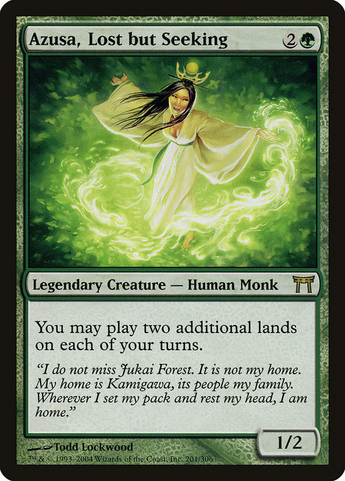 Azusa, Lost but Seeking [Champions of Kamigawa] | Tables and Towers