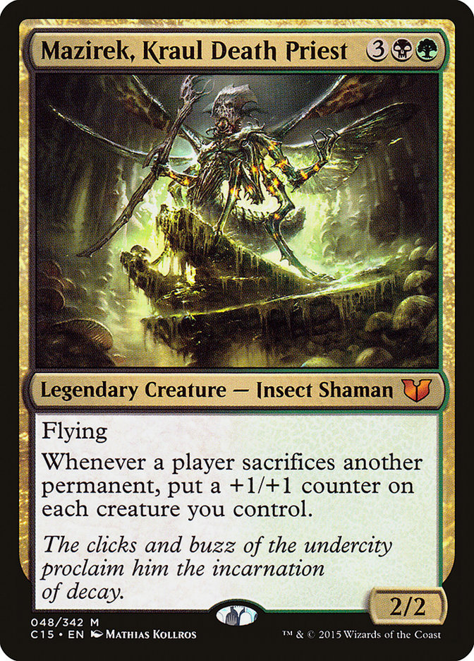 Mazirek, Kraul Death Priest [Commander 2015] | Tables and Towers