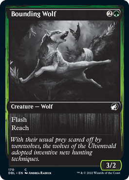 Bounding Wolf [Innistrad: Double Feature] | Tables and Towers