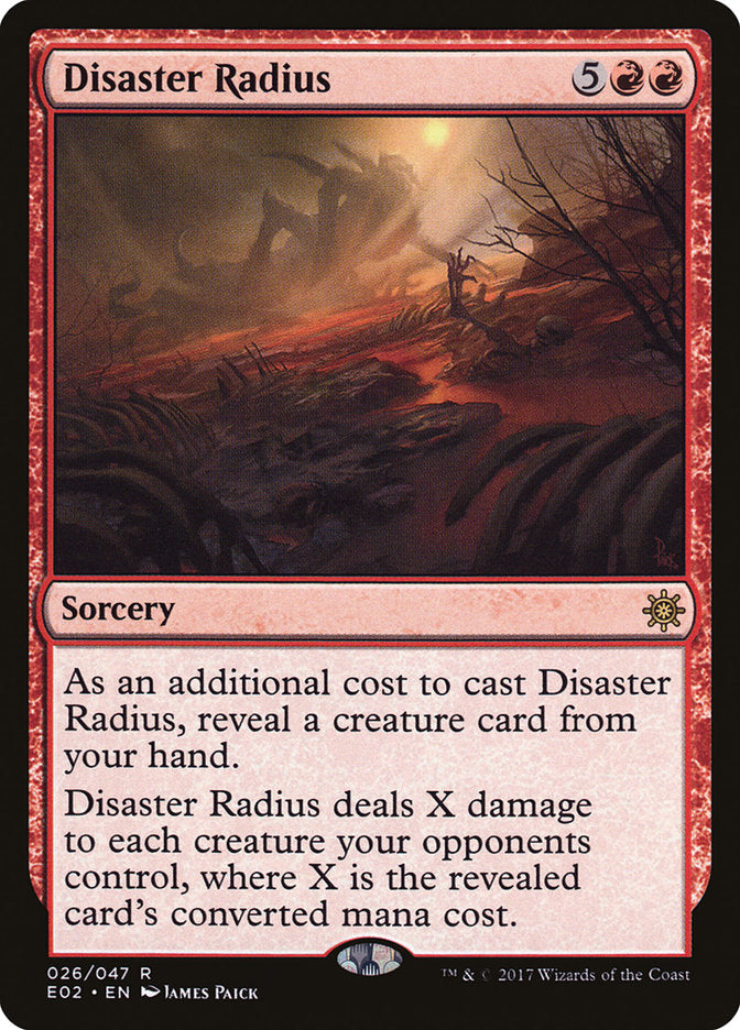 Disaster Radius [Explorers of Ixalan] | Tables and Towers