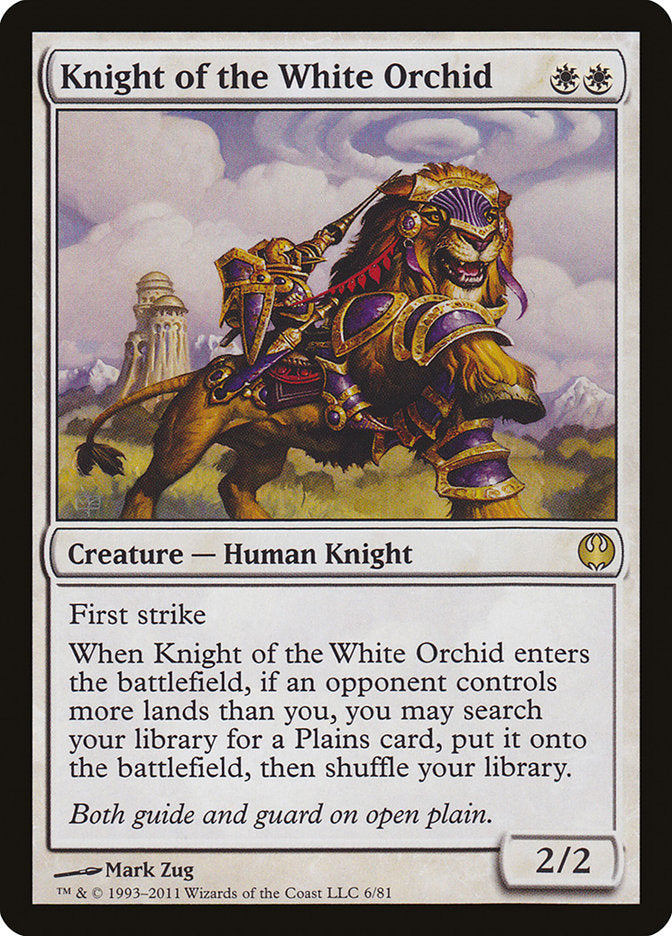 Knight of the White Orchid [Duel Decks: Knights vs. Dragons] | Tables and Towers