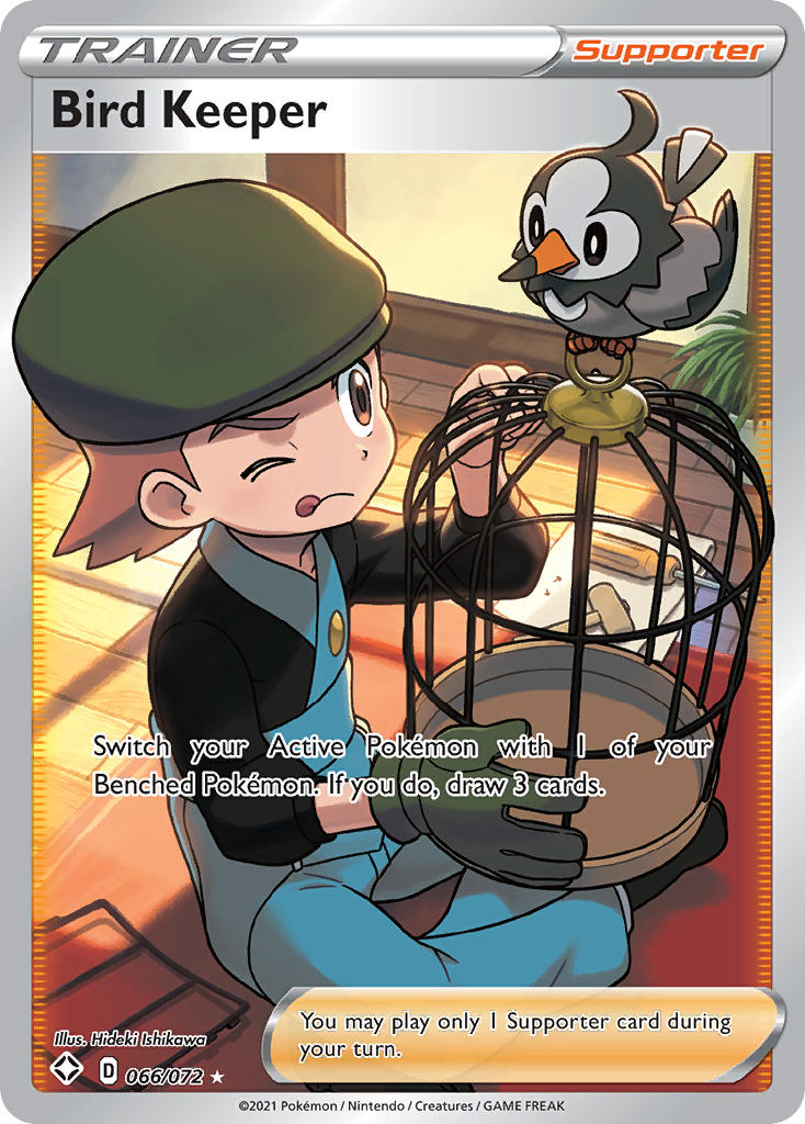 Bird Keeper (066/072) [Sword & Shield: Shining Fates] | Tables and Towers