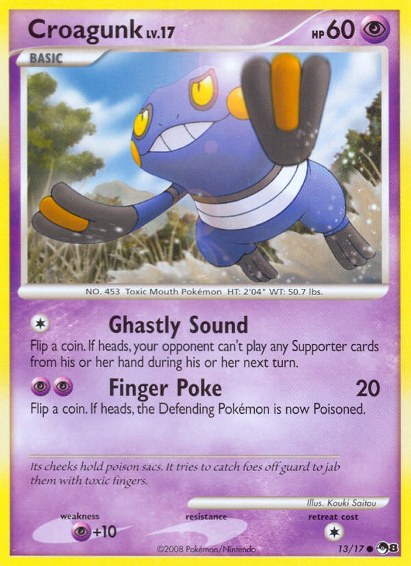 Croagunk (13/17) [POP Series 8] | Tables and Towers