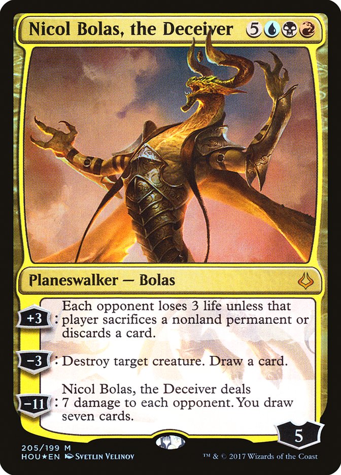 Nicol Bolas, the Deceiver [Hour of Devastation] | Tables and Towers