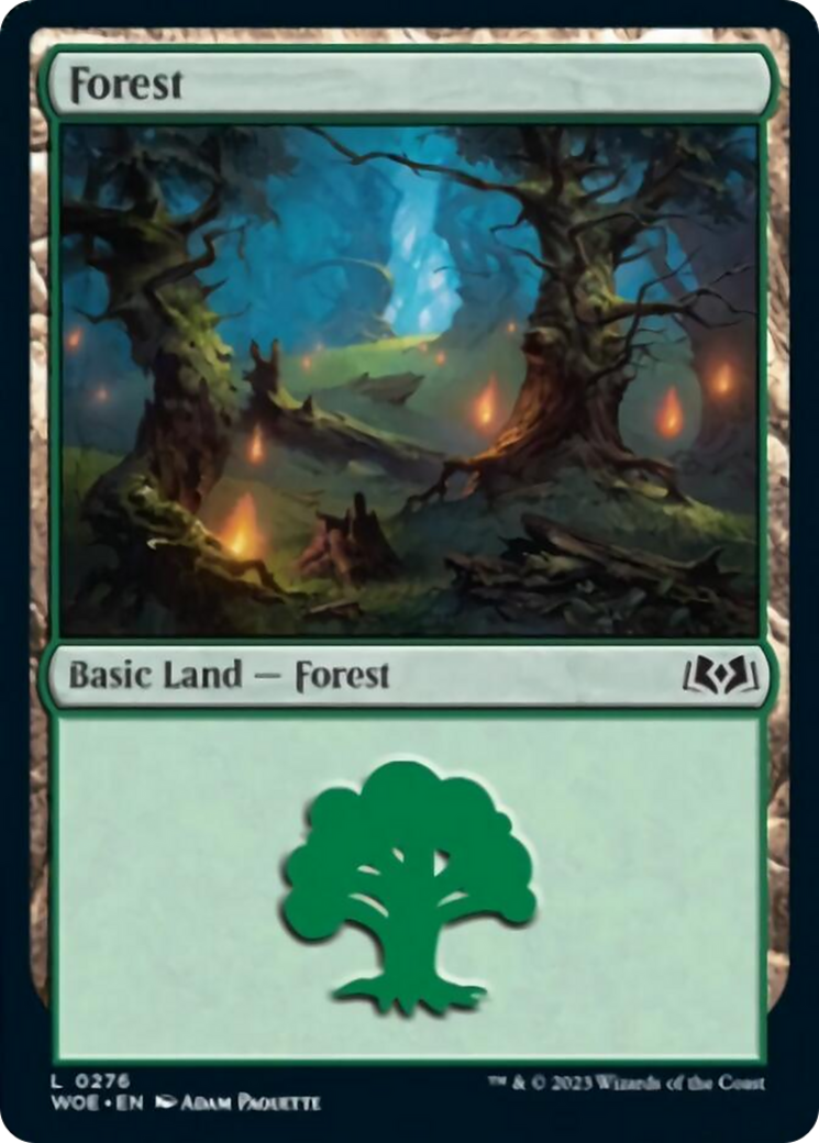 Forest (0276) [Wilds of Eldraine] | Tables and Towers