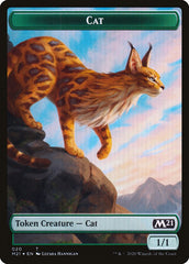 Beast // Cat (020) Double-Sided Token [Core Set 2021 Tokens] | Tables and Towers