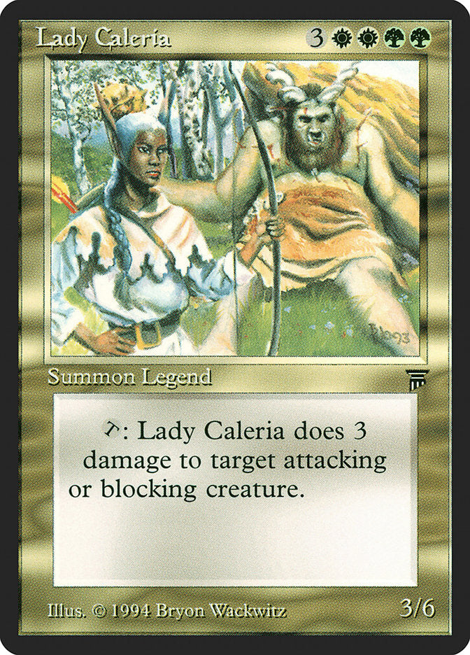 Lady Caleria [Legends] | Tables and Towers