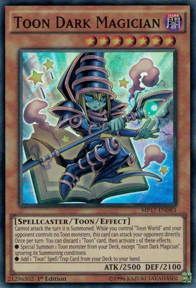 Toon Dark Magician [MP17-EN083] Super Rare | Tables and Towers