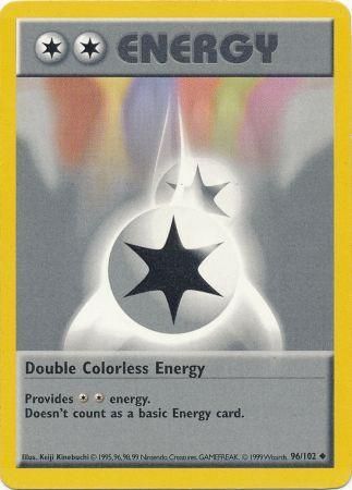 Double Colorless Energy (96/102) [Base Set Shadowless Unlimited] | Tables and Towers