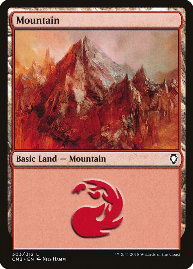 Mountain (303) [Commander Anthology Volume II] | Tables and Towers