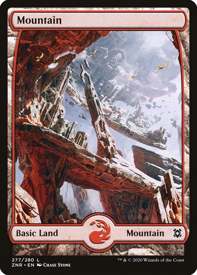 Mountain (277) [Zendikar Rising] | Tables and Towers