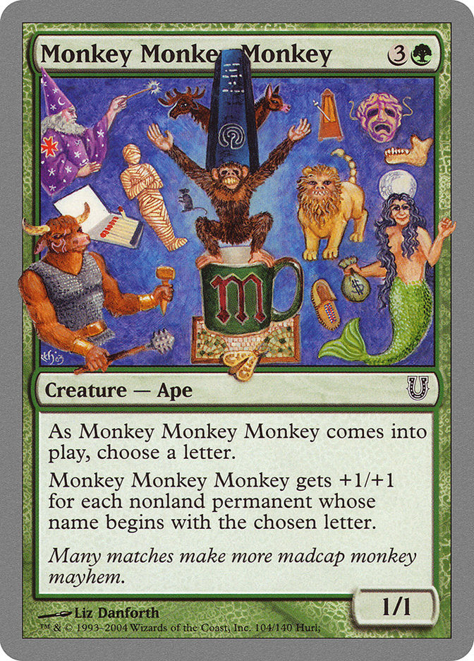 Monkey Monkey Monkey [Unhinged] | Tables and Towers