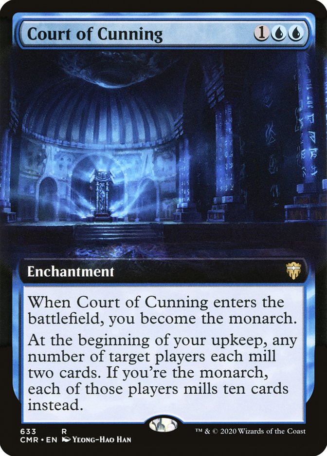 Court of Cunning (Extended Art) [Commander Legends] | Tables and Towers