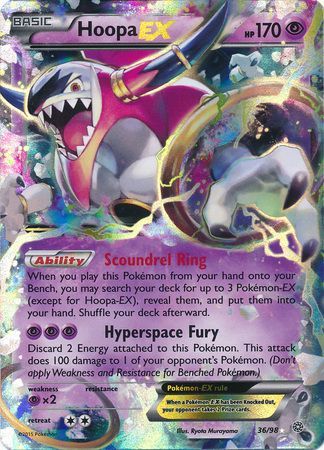 Hoopa EX (36/98) (Jumbo Card) [XY: Ancient Origins] | Tables and Towers