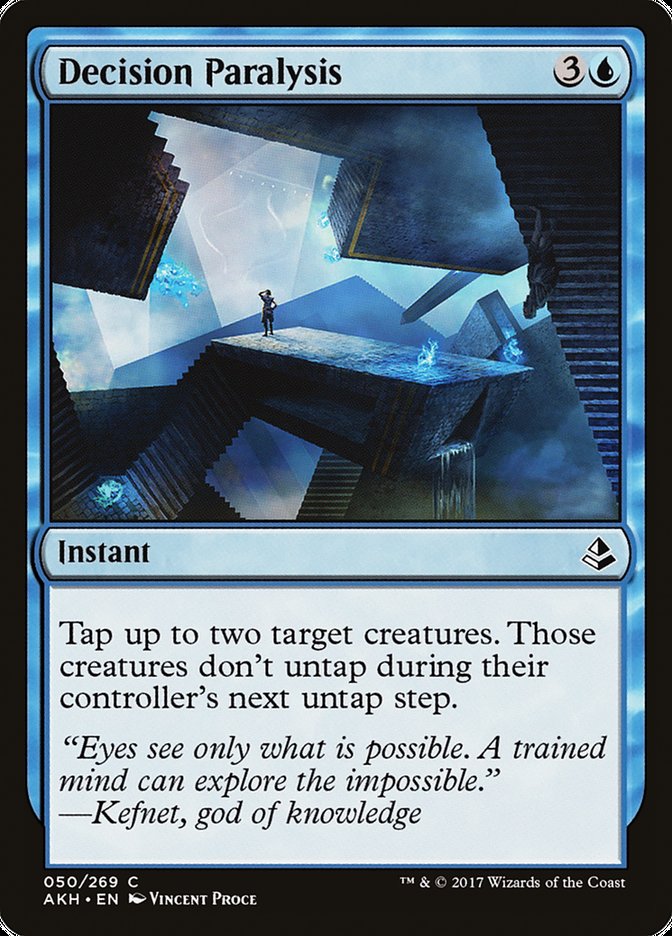 Decision Paralysis [Amonkhet] | Tables and Towers