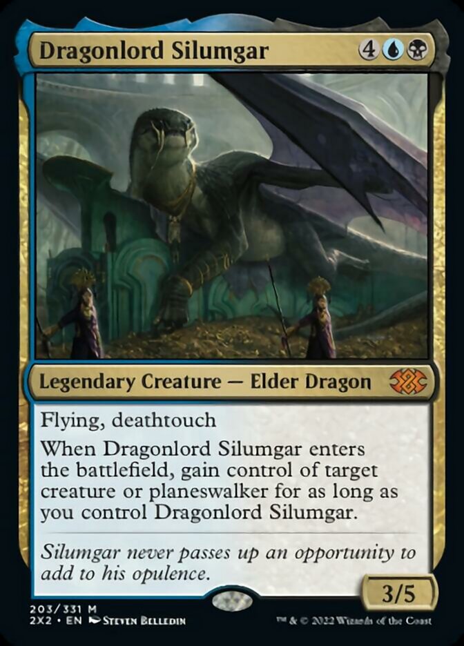 Dragonlord Silumgar [Double Masters 2022] | Tables and Towers