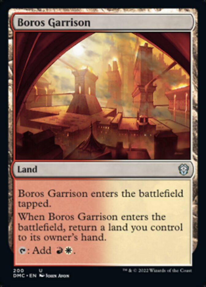 Boros Garrison [Dominaria United Commander] | Tables and Towers