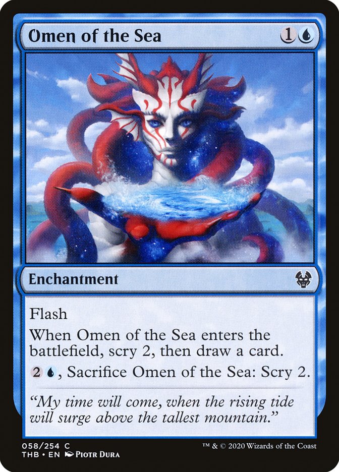 Omen of the Sea [Theros Beyond Death] | Tables and Towers