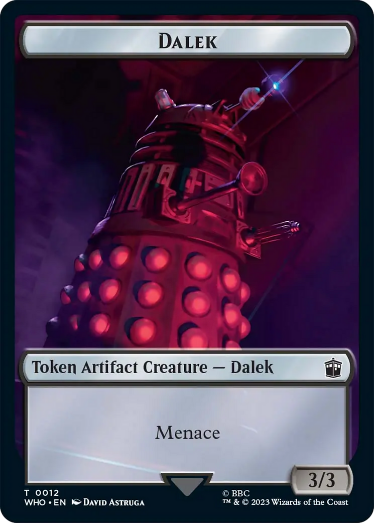 Dalek Token [Doctor Who Tokens] | Tables and Towers