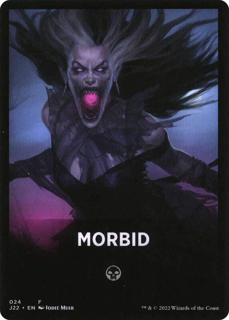 Morbid Theme Card [Jumpstart 2022 Front Cards] | Tables and Towers