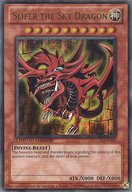 Slifer the Sky Dragon [YGLD-ENG01] Ultra Rare | Tables and Towers