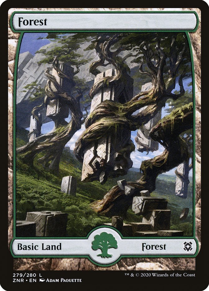 Forest (279) [Zendikar Rising] | Tables and Towers