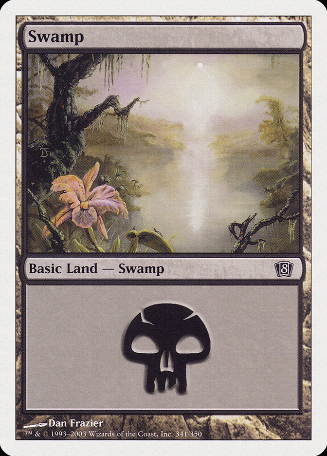 Swamp (341) [Eighth Edition] | Tables and Towers