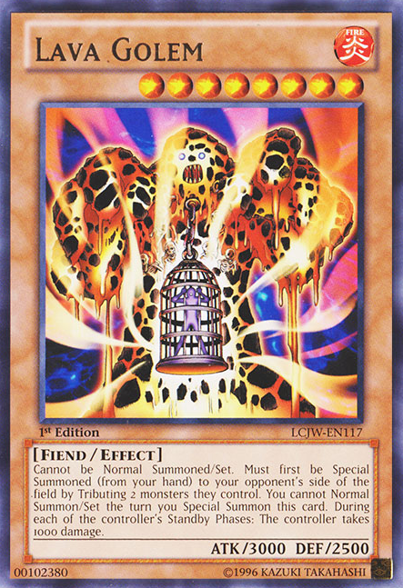 Lava Golem [LCJW-EN117] Rare | Tables and Towers