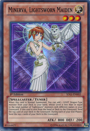 Minerva, Lightsworn Maiden [SDLI-EN002] Super Rare | Tables and Towers