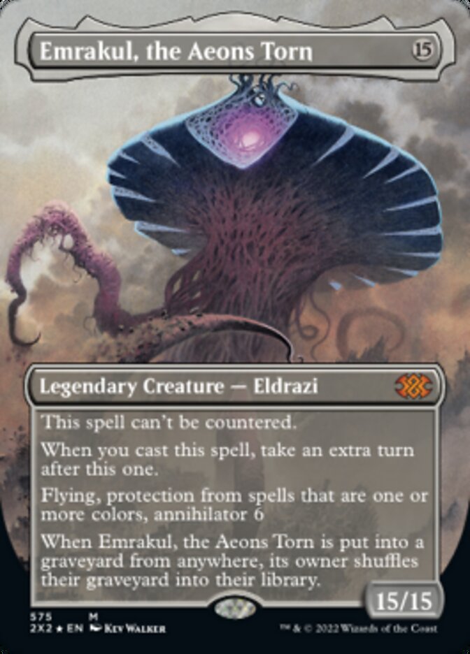 Emrakul, the Aeons Torn (Textured Foil) [Double Masters 2022] | Tables and Towers