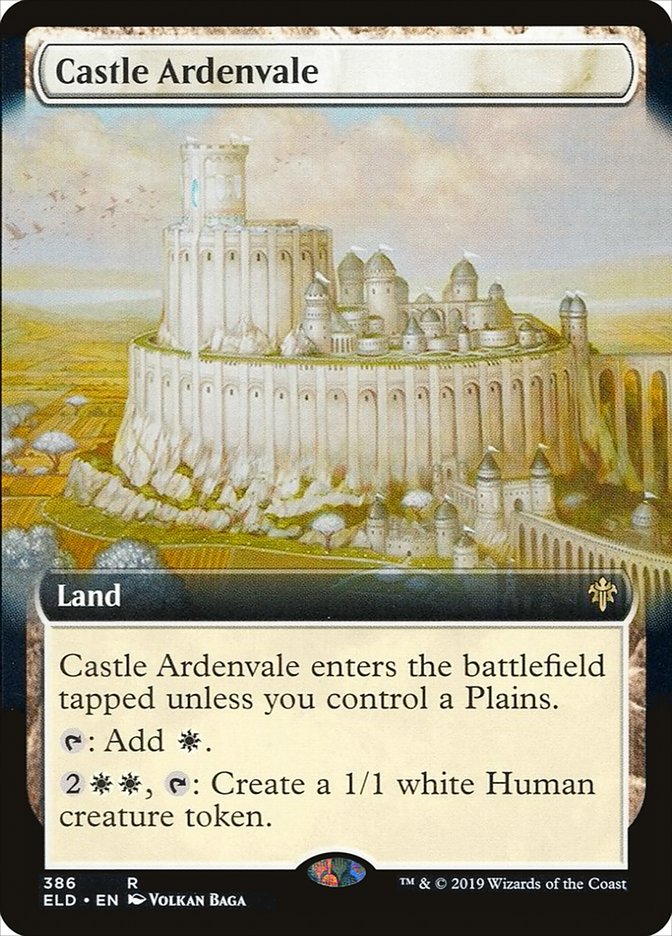 Castle Ardenvale (Extended Art) [Throne of Eldraine] | Tables and Towers