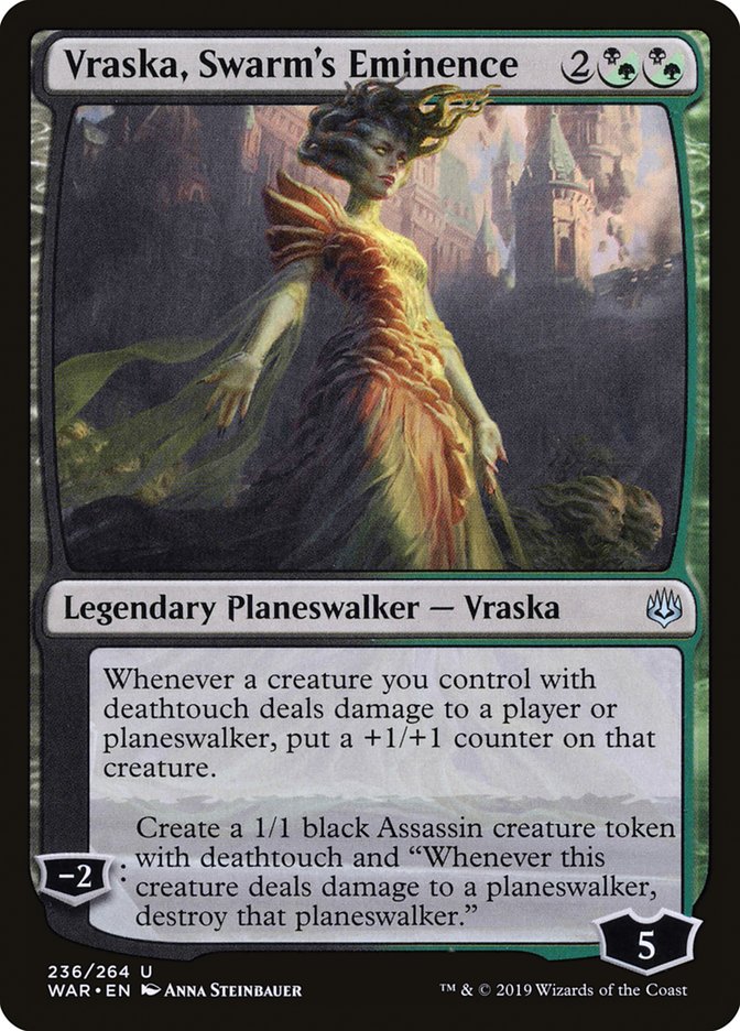 Vraska, Swarm's Eminence [War of the Spark] | Tables and Towers