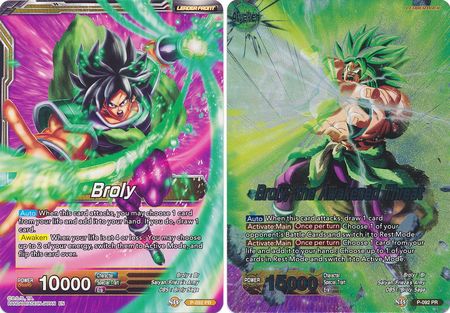 Broly // Broly, the Awakened Threat (P-092) [Magnificent Collection Forsaken Warrior] | Tables and Towers