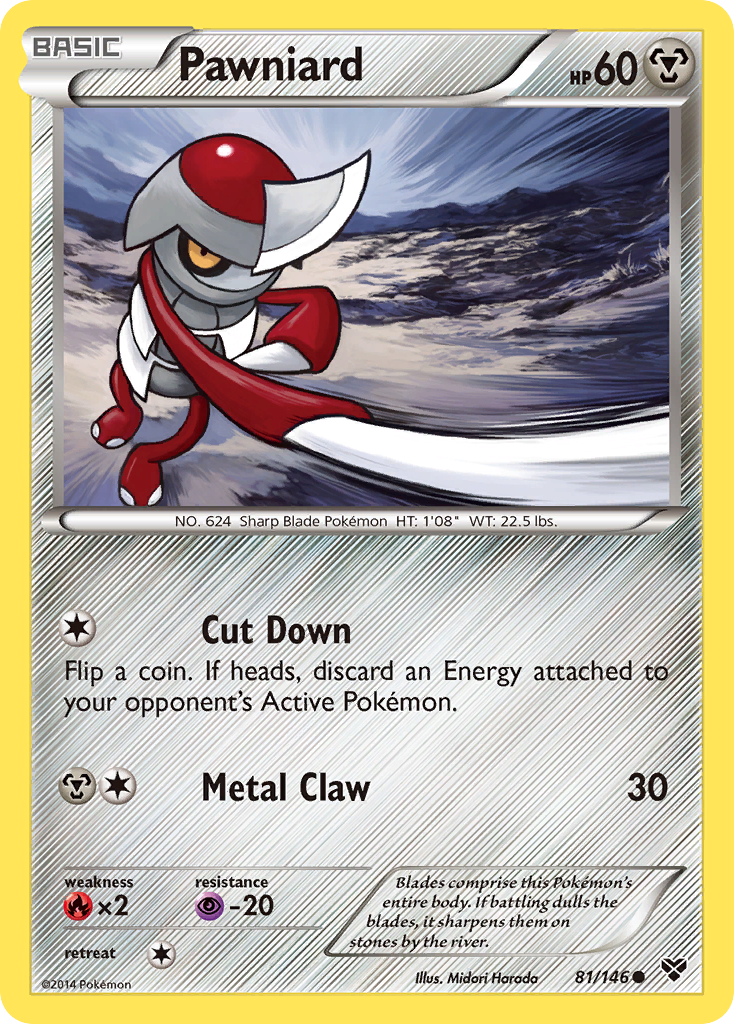 Pawniard (81/146) [XY: Base Set] | Tables and Towers