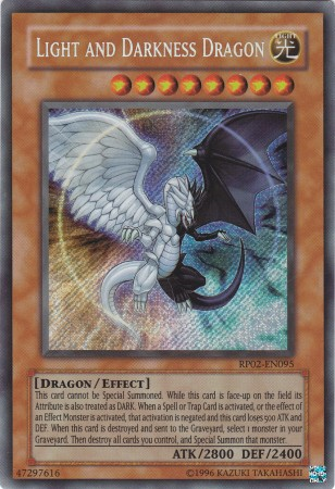 Light and Darkness Dragon [RP02-EN095] Secret Rare | Tables and Towers