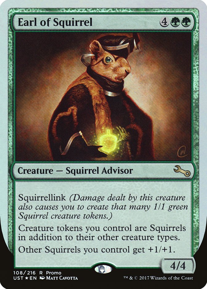 Earl of Squirrel (Draft Weekend) [Unstable Promos] | Tables and Towers