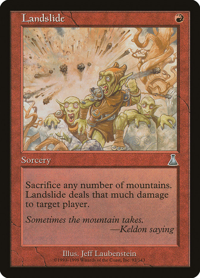 Landslide [Urza's Destiny] | Tables and Towers