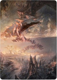 Needleverge Pathway Art Card [Zendikar Rising Art Series] | Tables and Towers