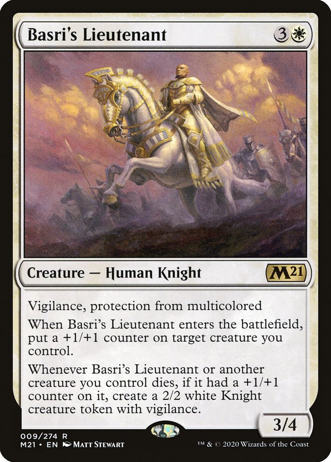 Basri's Lieutenant [Core Set 2021] | Tables and Towers