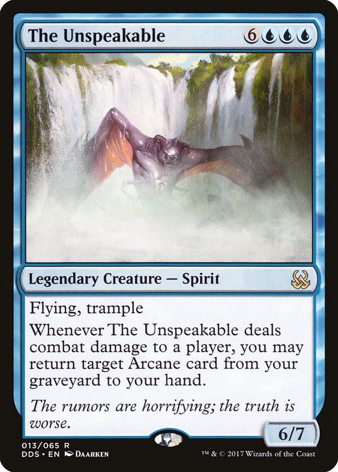 The Unspeakable [Duel Decks: Mind vs. Might] | Tables and Towers
