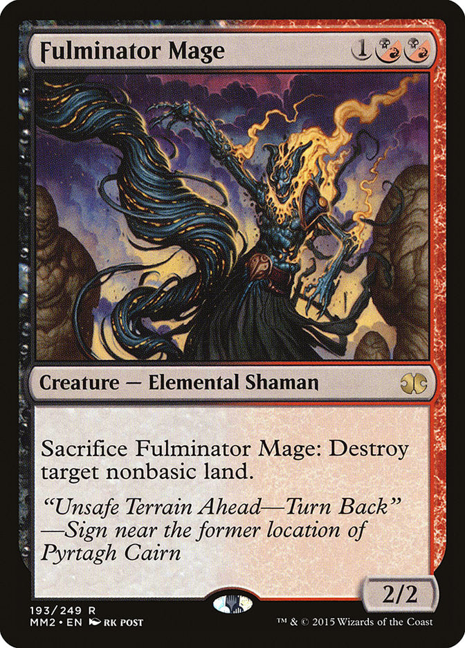 Fulminator Mage [Modern Masters 2015] | Tables and Towers