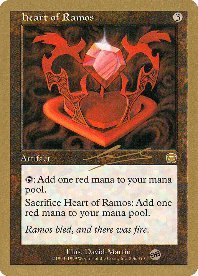 Heart of Ramos (Nicolas Labarre) (SB) [World Championship Decks 2000] | Tables and Towers