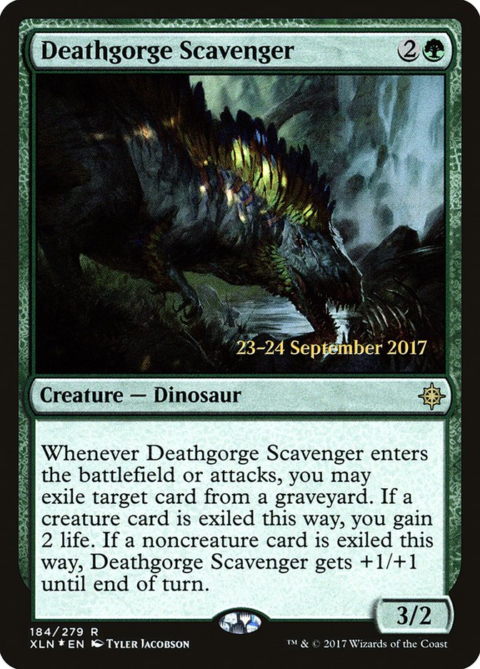 Deathgorge Scavenger [Ixalan Prerelease Promos] | Tables and Towers