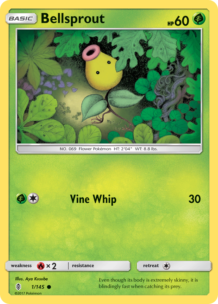 Bellsprout (1/145) [Sun & Moon: Guardians Rising] | Tables and Towers