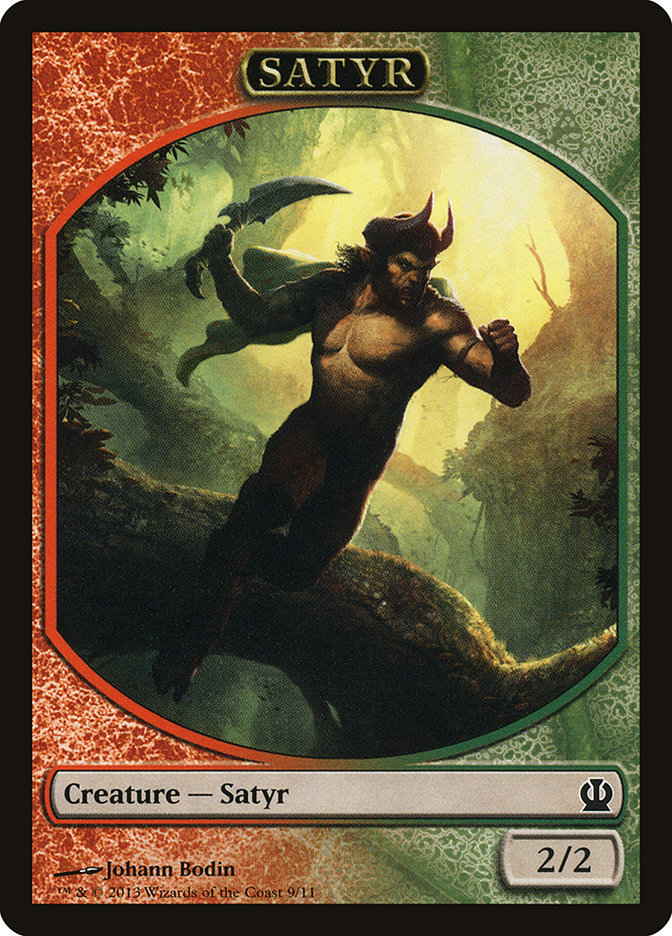 Satyr Token [Theros Tokens] | Tables and Towers