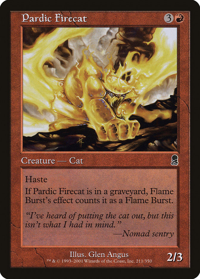 Pardic Firecat [Odyssey] | Tables and Towers