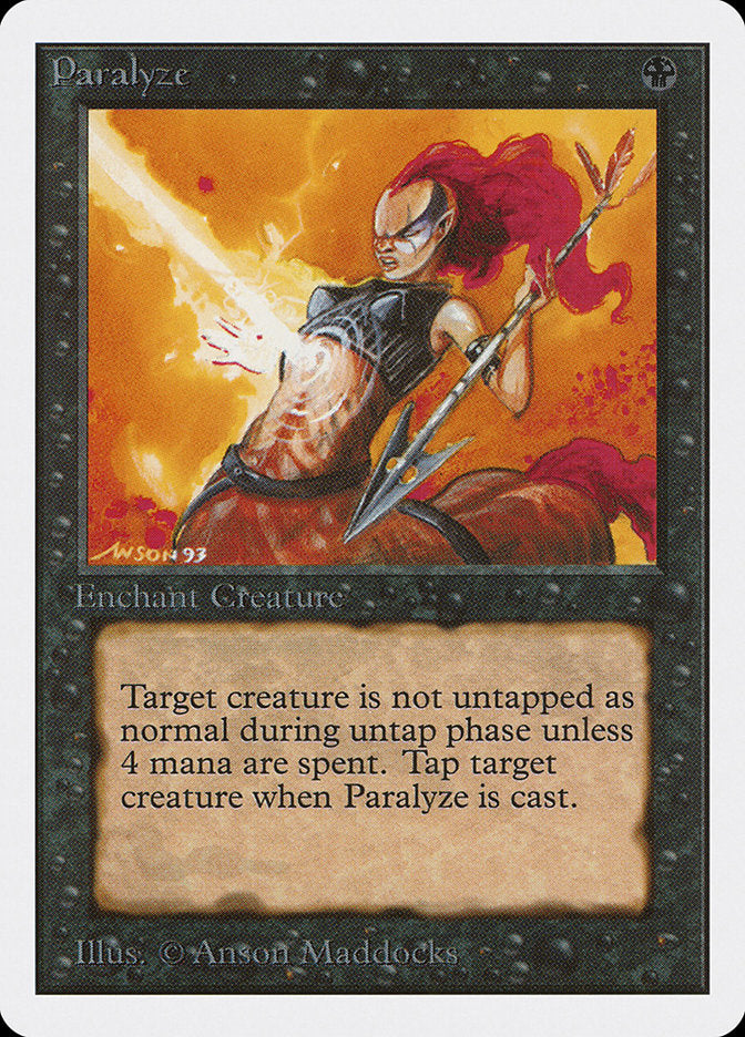 Paralyze [Unlimited Edition] | Tables and Towers