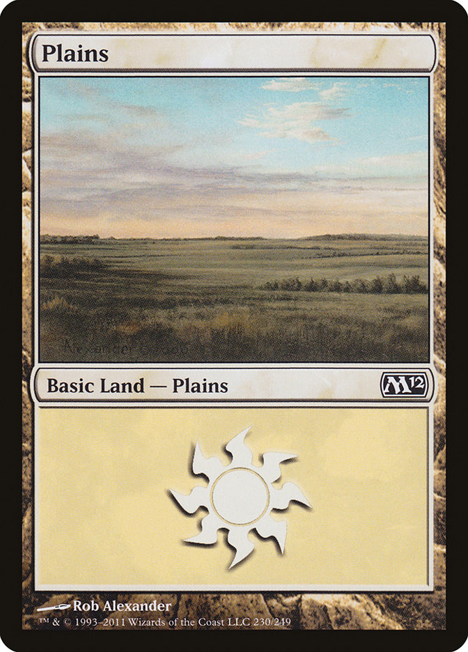 Plains (230) [Magic 2012] | Tables and Towers